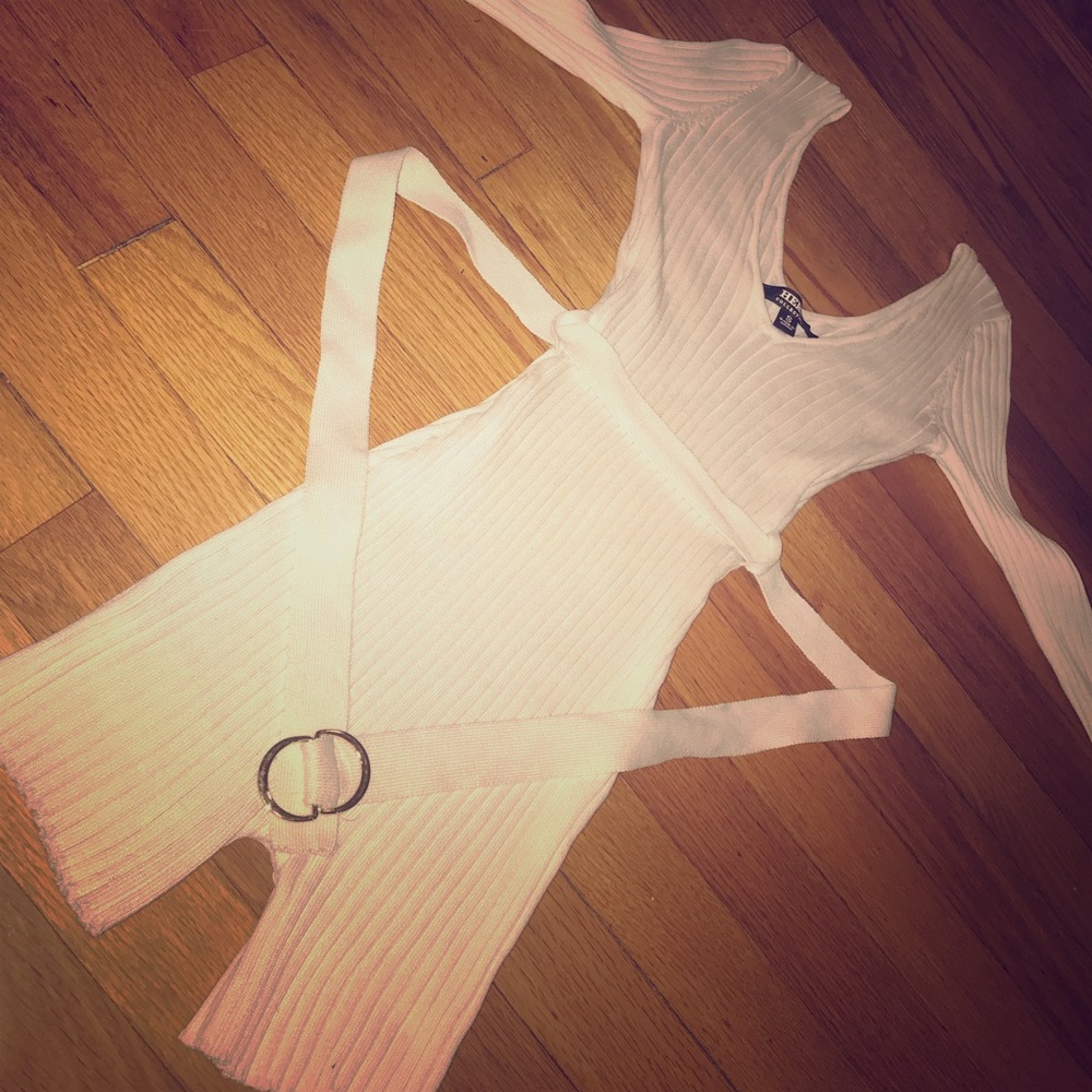 All White Hera Collection Bodysuit